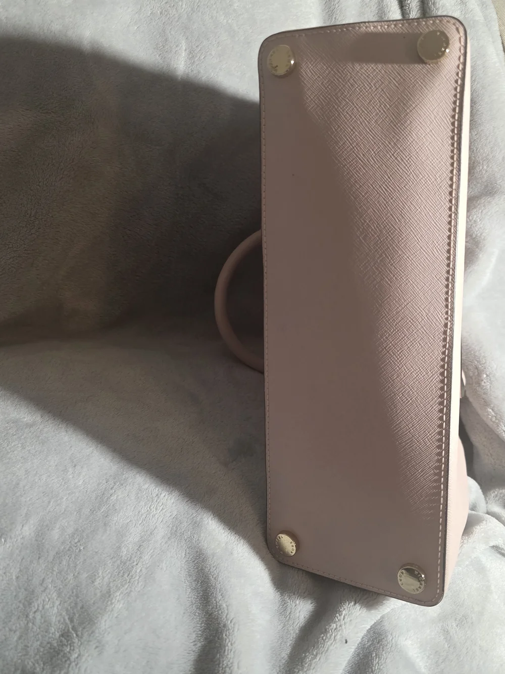 Michael Kors Pale Pink Saffiano Leather Satchel